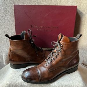 To Boot New York Men’s Boots, Burkett Cognac, size 11.5